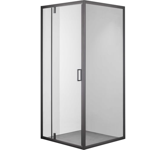 Душевой уголок OLIVE'S DUERO, квадратный, 1000х1000х1950 мм, черный DR-100CS-SW-GB 1