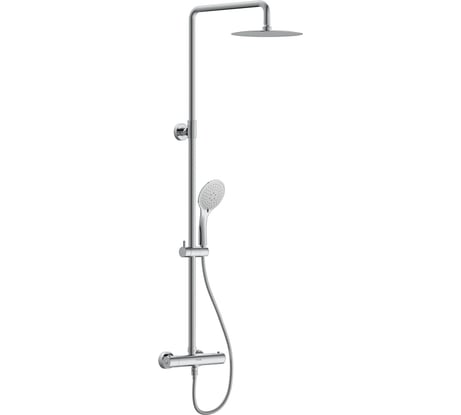 Душевая система Cersanit BRASKO (смеситель термостатический) 3 режима шланг 150 металл 64526
