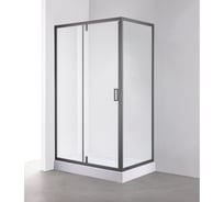 Душевой уголок OLIVE'S DUERO, прямоугольный, 1200х800х1950 мм, черный DR-128CR-SW-GB