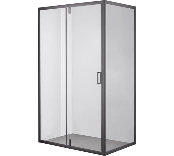 Душевой уголок OLIVE'S DUERO, прямоугольный, 1200х800х1950 мм, черный DR-128CR-SW-GB 1