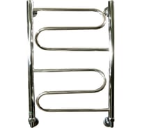 Полотенцесушитель AQUADREAM ЛНКZ-02 50х60, 2 змейки, (нижн) без колпачка (ст.2мм) (Э) БП-00000543