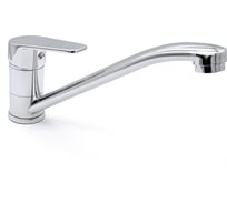 Смеситель для кухни Kranar KС 2122-N, шаровый, хром, излив длинный нос, п/г, без подводки (2/20) 006660