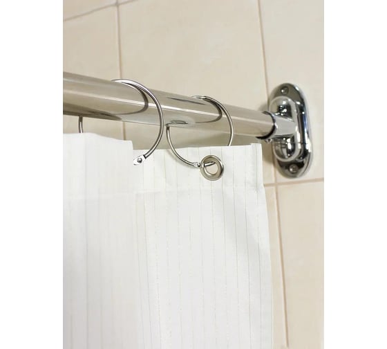 Карниз GoGo Г-образный нерж/ хром. Lux 90x90 П1 ГО90-90 П1