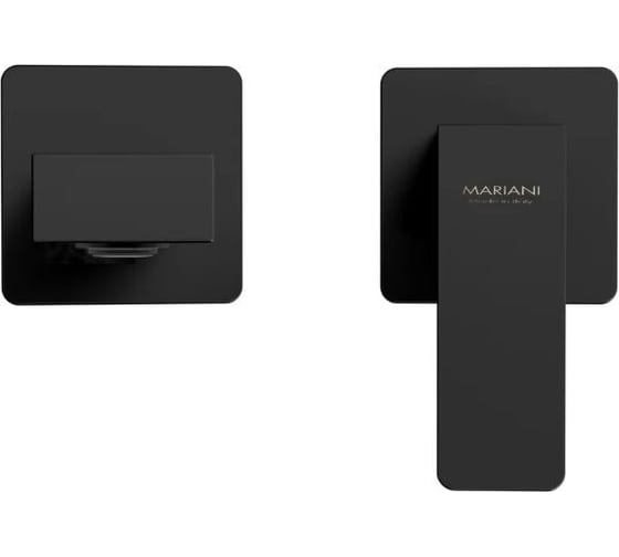 Смеситель для раковины Mariani Rebel, черный матовый B14565REP