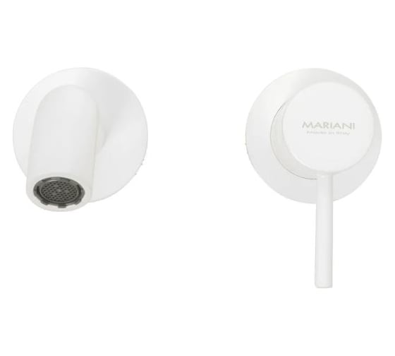 Смеситель для раковины Mariani Next, белый матовый B37565NSP