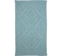 Коврик Аквалиния Vintage хлопок, голубой, 50х80 см S-0001-80b