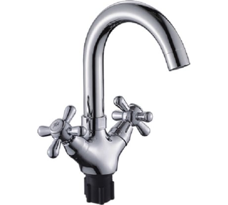 Смеситель для кухни Эверест с высоким изливом, крепление гайка B10-301