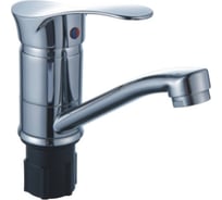 Смеситель для кухни Эверест с коротким изливом, крепление гайка, без гибкой подводки B45-019M