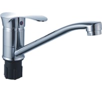 Смеситель для кухни Эверест с длинным изливом, крепление гайка B49-019M