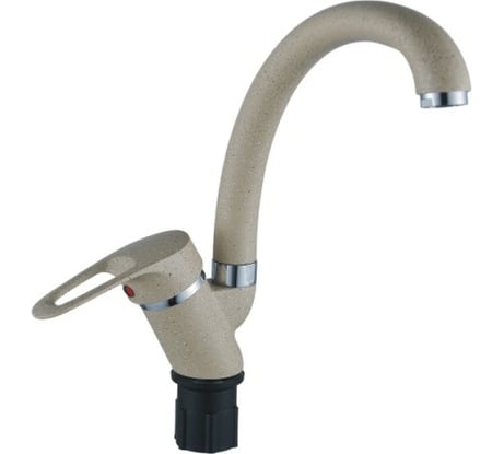 Смеситель для кухни Эверест с высоким изливом, крепление гайка B59-0269