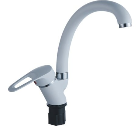 Смеситель для кухни Эверест с высоким изливом, крепление гайка B59-0267