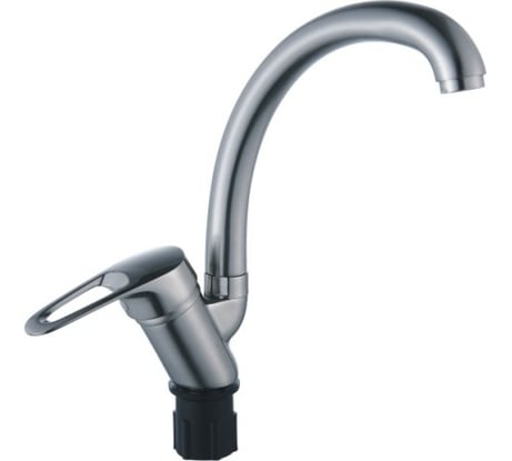 Смеситель для кухни Эверест с высоким изливом, крепление гайка B59-026L