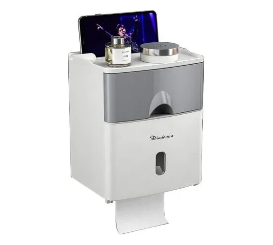 Многофункциональный диспенсер для бумажных салфеток Diadonna D7303