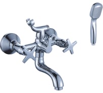 Смеситель для ванны Diadonna с коротким изливом, монолитный D80-330351