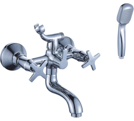 Смеситель для ванны Diadonna с коротким изливом, монолитный D80-330351