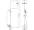 Душевая стойка Diadonna D80-337104 2