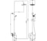 Душевая система Diadonna D80-335119 2