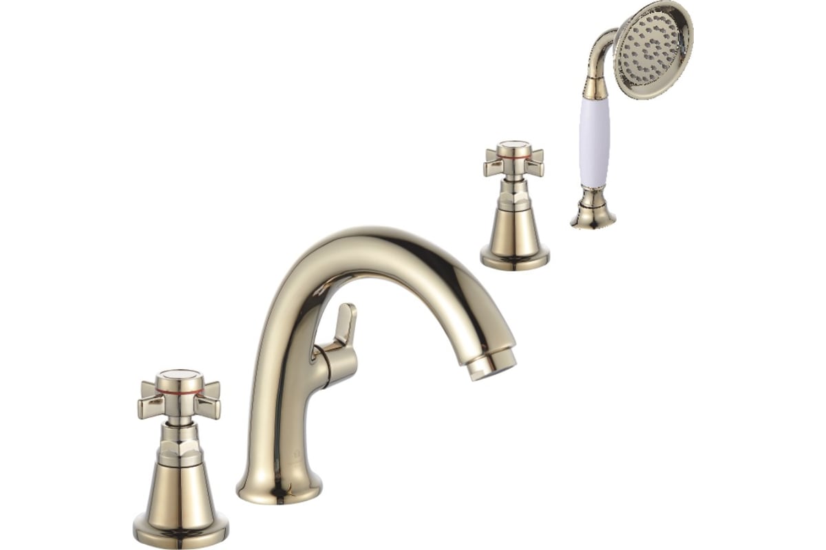 Смеситель для ванной Diadonna четверной, врезной D84-111352J - выгодная ...