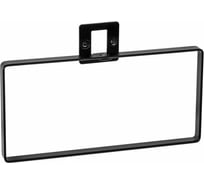 Держатель полотенца SWENSA LUND черный, сталь/порошковое покрытие BR-2600W-05