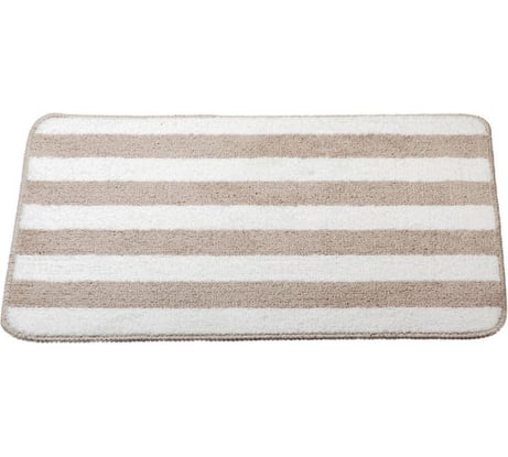 Коврик для ванной SWENSA PASSO 45х70 см, беж/белый, микрофибра ATM-0605BG-B