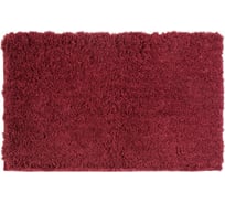 Коврик для ванной SWENSA LUNGO 50х80 см, темно-красный, полиэстер BSM-5003DRD-B