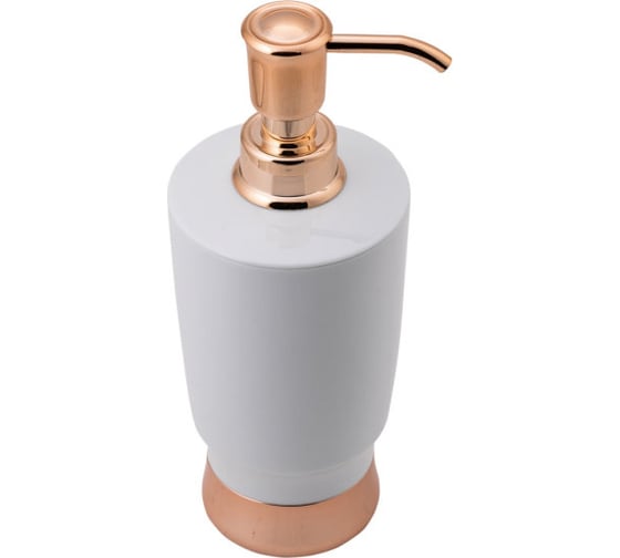 Дозатор жидкого мыла SWENSA CHARM белый, пластик SWP-7022WHT-01