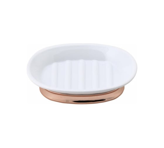 Мыльница SWENSA CHARM белый, пластик SWP-7022WHT-04 1