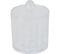 Косметическая баночка SWENSA DONAT с крышкой, прозрачный, пластик SWP-0920TRP