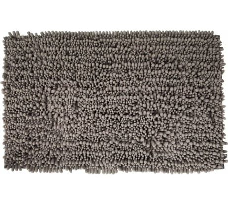 Коврик для ванной SWENSA MOLLE 50х80 см, серый, полиэстер BSM-8100-GRY