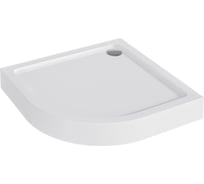 Поддон акриловый 1Marka FLAT 100x100 1/4 комплект 01фл1010чкК