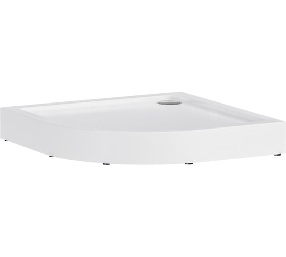 Поддон акриловый 1Marka FLAT 100x100 1/4 комплект 01фл1010чкК
