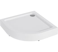 Поддон акриловый 1Marka FLAT 90x90 1/4 комплект 01фл9090чкК