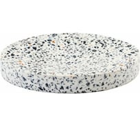 Мыльница SWENSA GRADO белый/черный, полирезина SWT-5200D