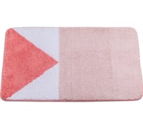 Коврик для ванной SWENSA BAUHEN 50х80 см розовый, микрофибра BSM-BAUHEN-5080