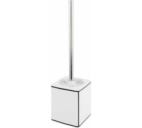 Ерш для туалета SWENSA CORY белый/черный, керамика SWTK-8052-E