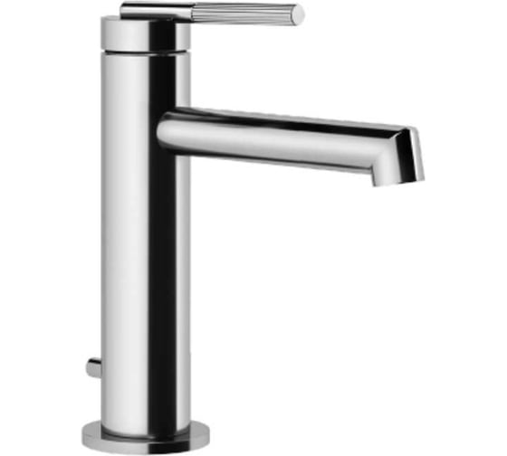 Смеситель для раковины Gessi Ingranaggio  донный клапан, соединительные шланги, цвет хром 63501.031