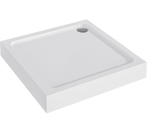 Поддон акриловый 1Marka FLAT 100x100 прямой комплект 01фл1010прК
