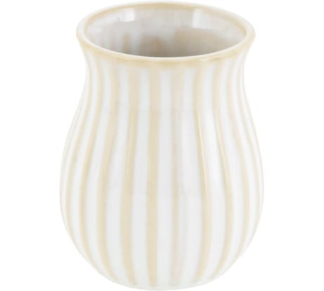 Стакан SWENSA LOTTA бежевый, керамика SWTK-8053-C