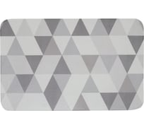 Коврик для ванной SWENSA HUGGE 50х80 см, серый, полиэстер BSM-HUGGE