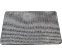 Коврик для ванной SWENSA STRING 50х80 см, серо-бежевый, полиэстер BSM-5004GBG-B