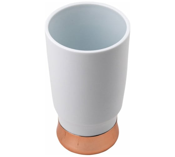 Стакан SWENSA CHARM белый, пластик SWP-7022WHT-03