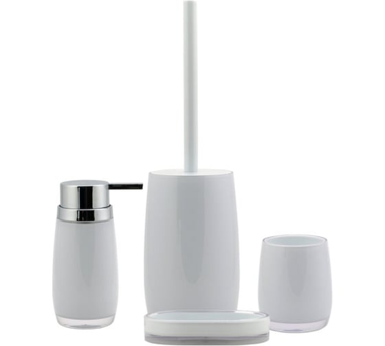 Мыльница SWENSA COS белый, акрил SWP-7020WHT-04