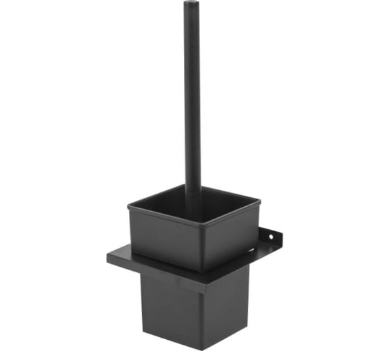 Ерш для туалета SWENSA LUND черный, сталь/порошковое покрытие, пластик BR-2600W-08