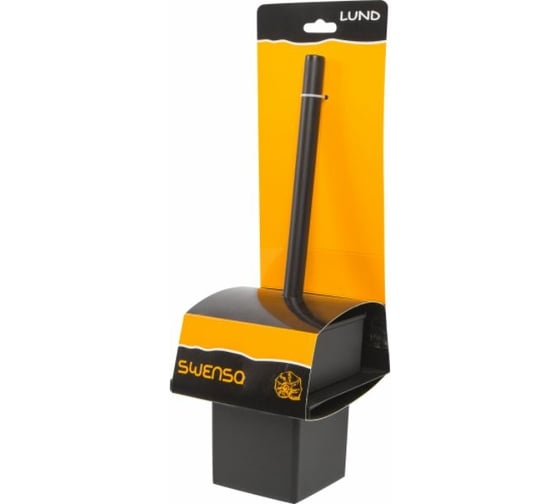 Ерш для туалета SWENSA LUND черный, сталь/порошковое покрытие, пластик BR-2600W-08