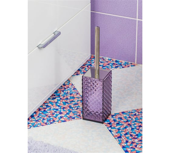 Напольный ерш SWENSA RAPAS фиолетовый, пластик SWP-0660VL-E