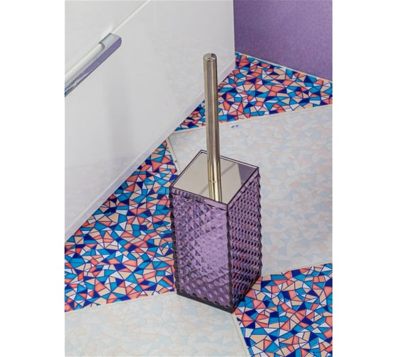 Напольный ерш SWENSA RAPAS фиолетовый, пластик SWP-0660VL-E