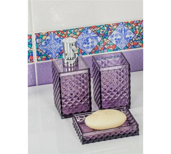 Напольный ерш SWENSA RAPAS фиолетовый, пластик SWP-0660VL-E