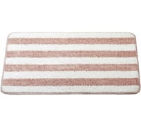 Коврик для ванной SWENSA PASSO 45х70 см, розовый/белый, микрофибра ATM-0605SP-B