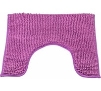 Коврик для туалета SWENSA Merci 45х45 см, светло-фиолетовый, полиэстер ATM-2100LVL-T