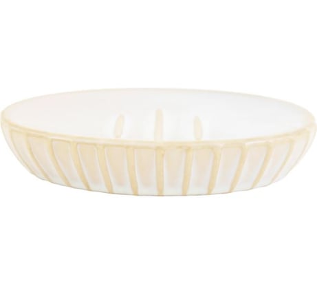 Мыльница SWENSA LOTTA бежевый, керамика SWTK-8053-D